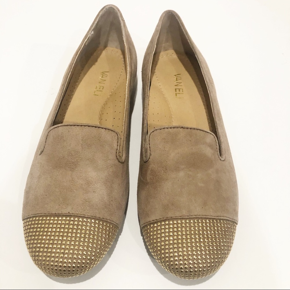 Vaneli Women’s Ballet Flats Suede Size 6.5